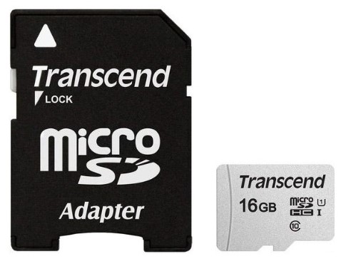 Карта пам'яті Transcend microSDHC 16GB USD300S (TS16GUSD300S-A)